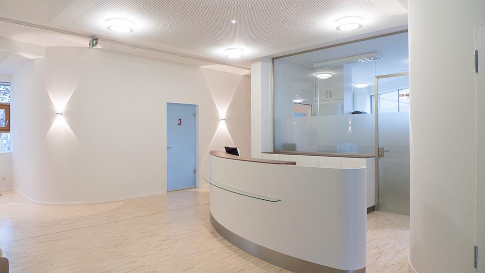 Empfang orthopädische Praxis Empfang orthopädische Praxis